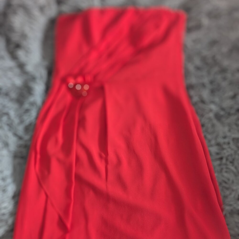 Esprit red cocktail dress